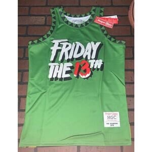 FRIDAY‎ THE 13TH Headgear Classics Basketball Jersey ~Never Worn~ M